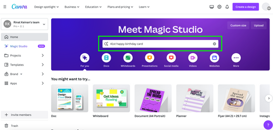 Canva Magic Studio