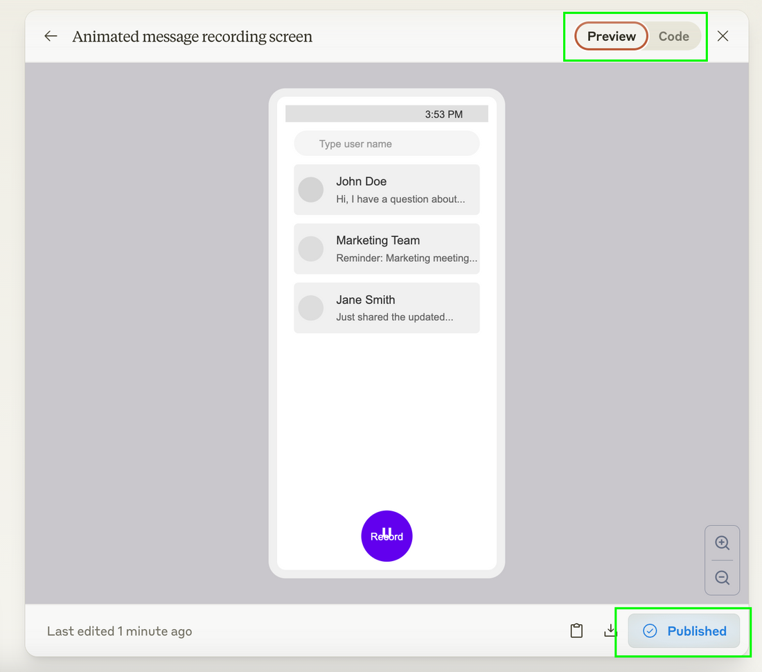 Screen Design with the New Capability of Claude 3.5 Sonnet - Artifacts